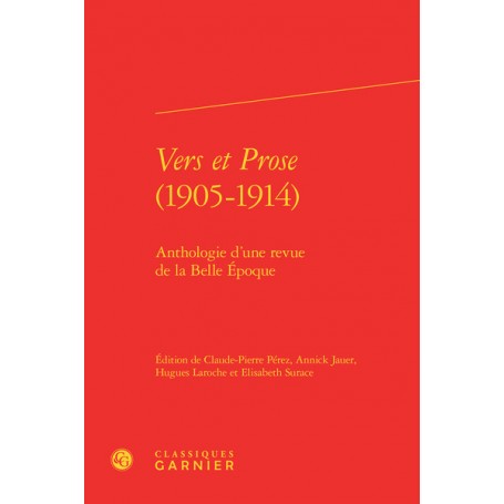 Vers et Prose (1905-1914)