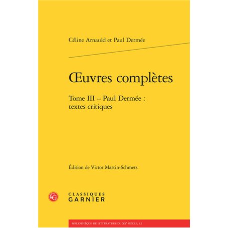 oeuvres complètes