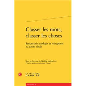 Classer les mots, classer les choses