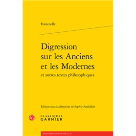 Digression sur les Anciens et les Modernes