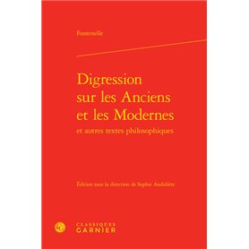 Digression sur les Anciens et les Modernes