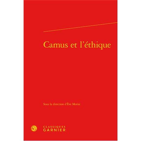 Camus et l'éthique