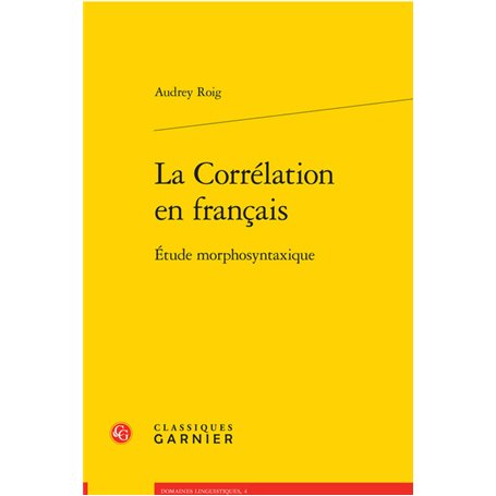 La Corrélation en français