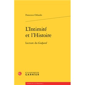 L'Intimité et l'Histoire