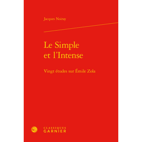 Le Simple et l'Intense