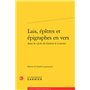 Lais, épîtres et épigraphes en vers