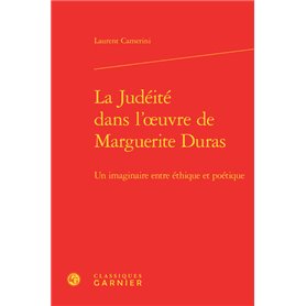 La Judéité dans l'oeuvre de Marguerite Duras