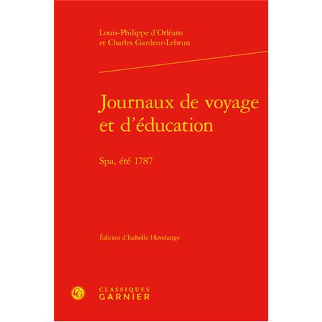 Journaux de voyage et d'éducation