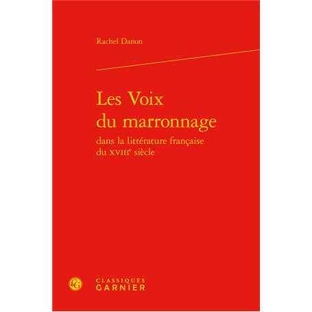 Les Voix du marronnage