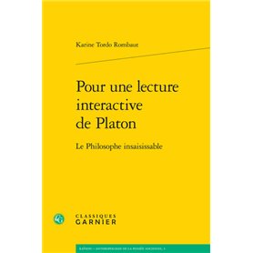 Pour une lecture interactive de Platon