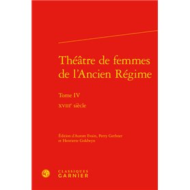 Théâtre de femmes de l'Ancien Régime