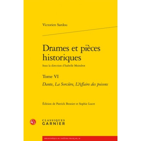 Drames et pièces historiques