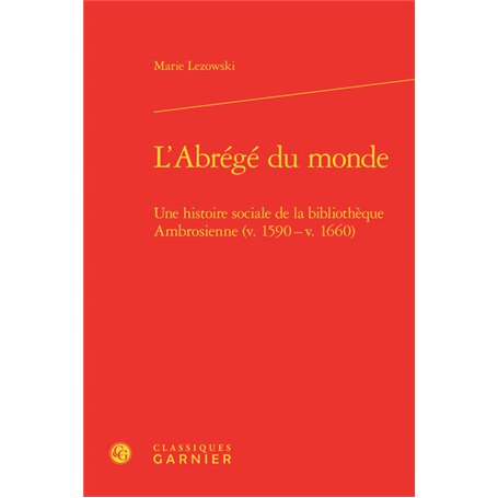 L'Abrégé du monde