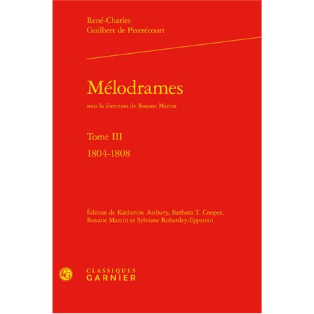 Mélodrames