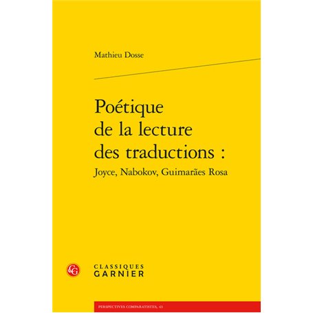 Poétique de la lecture des traductions :