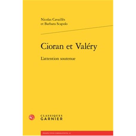 Cioran et Valéry