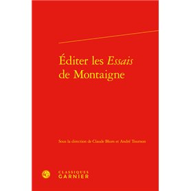 Éditer les Essais de Montaigne