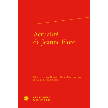 Actualité de Jeanne Flore