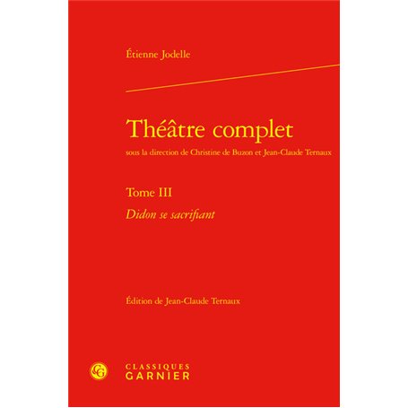 Théâtre complet