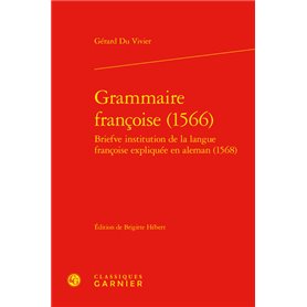 Grammaire françoise (1566)