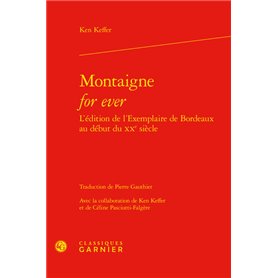 Montaigne for ever