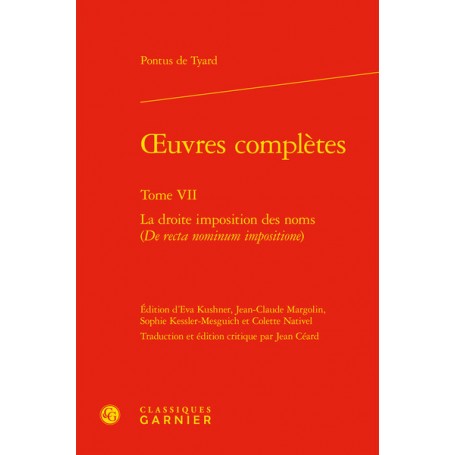 oeuvres complètes