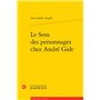 Le Sens des personnages chez André Gide