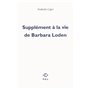 Supplément à la vie de Barbara Loden