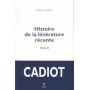 Histoire de la littérature récente