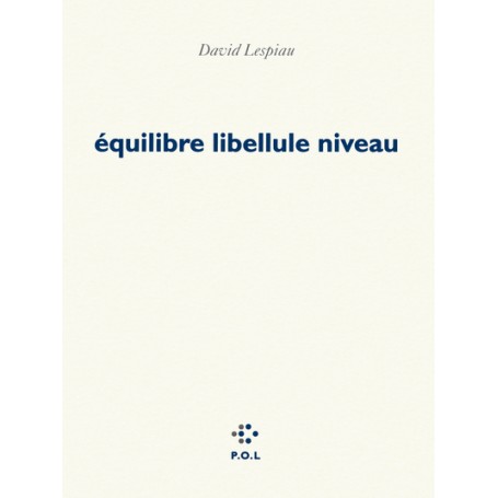 équilibre libellule niveau