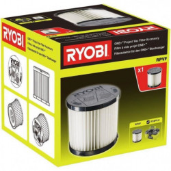 RYOBI Filtre Hepa H12 amovible et lavable pour R18PV 24,99 €