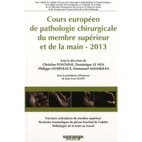 COURS EUROPEEN DE PATHOLOGIE CHIRURGICALE DEUMEMBRE SUPERIEUR ET DE LA MAIN - 20