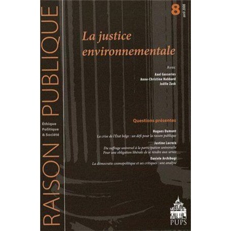 JUSTICE ENVIRONNEMENTALE