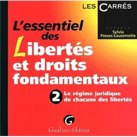 L'ESSENTIEL DES LIBERTÉS ET DROITS FONDAMENTAUX. TOME 2.