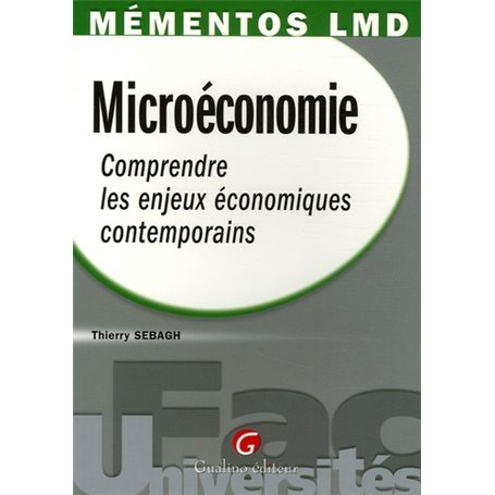 mémentos lmd - microéconomie