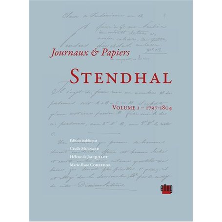 Stendhal - Volume I - 1797-1804