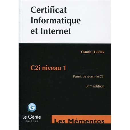 Certificat informatique et internet