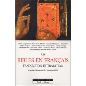 Bible, traduction et tradition en francais