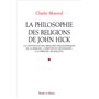 Philosophie des religions de john hick