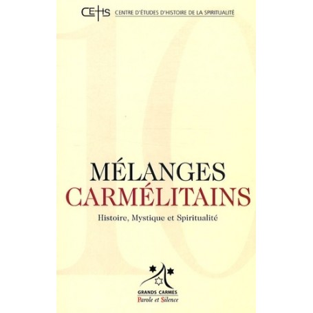 melanges carmelitains 10