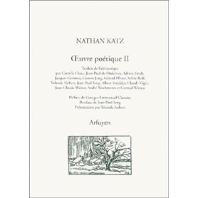 OEUVRE POETIQUE VOLUME 2