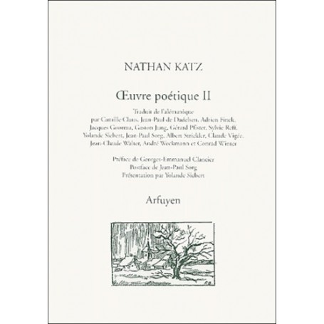 OEUVRE POETIQUE VOLUME 2