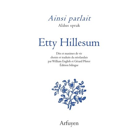 Ainsi parlait Etty Hillesum