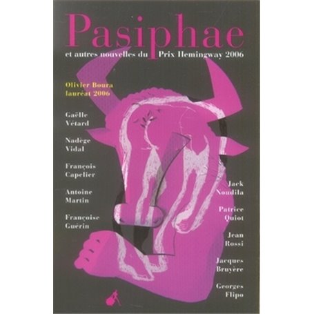 Pasiphae et autres nouvelles du Prix Hemingway