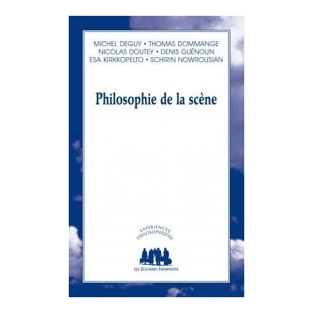 Philosophie de la scène