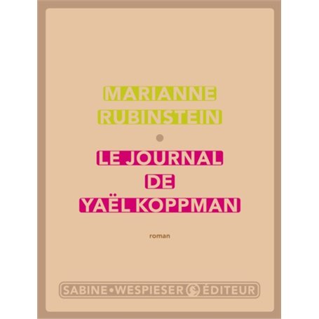 Le journal de Yaël Koppman