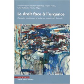 Le droit face à l'urgence