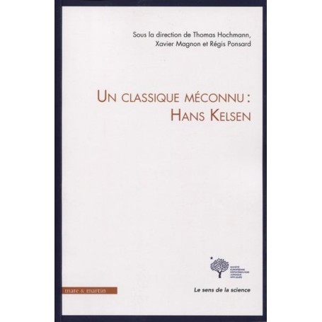 Un classique méconnu : Hans Kelsen