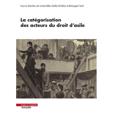 La catégorisation des acteurs du droit d'asile