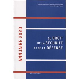 Annuaire 2020 du droit de la sécurité et de la défense